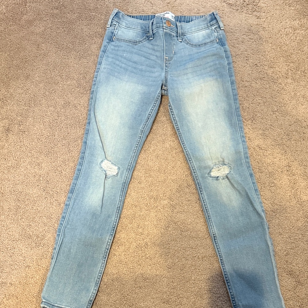 Abercrombie Kids Light Blue Skinny Jeans